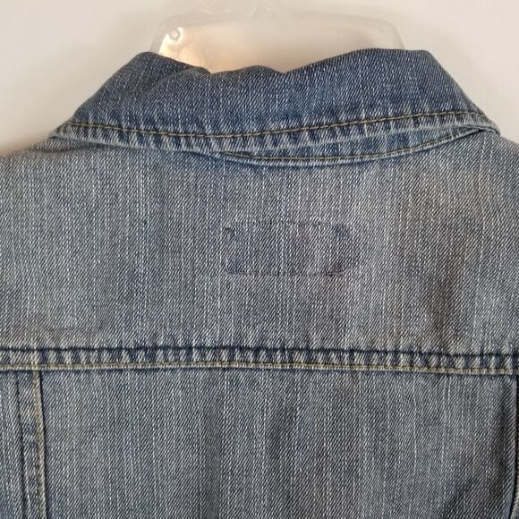 Little girl jean vest. Size M. Ci Sono Collection. - Picture 6 of 8